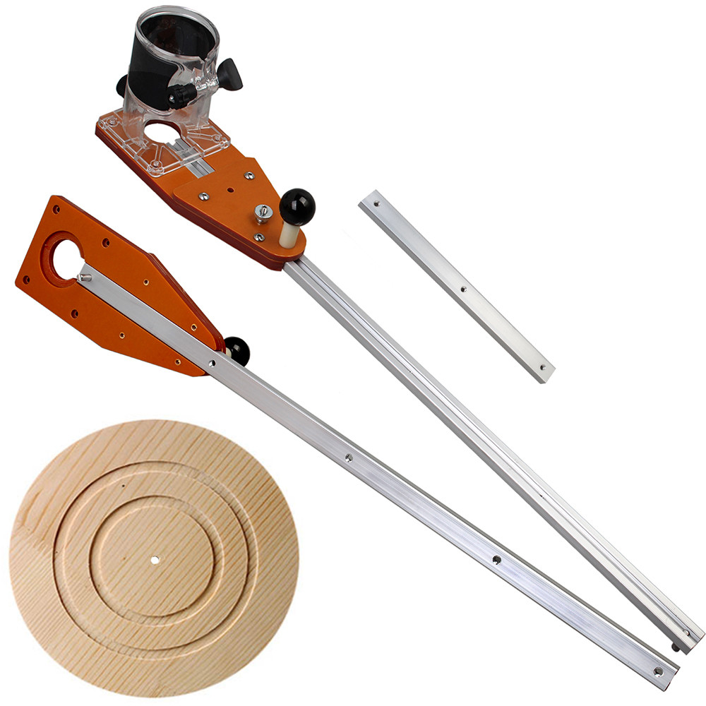 Circle Guide Kit Router Circle Cutter Jig For Cutting/Routing Small And Large Circles From 2cm To