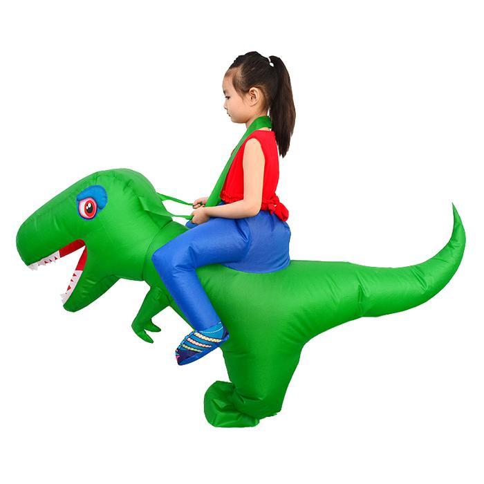 MURAH Kostum Dinosaurus Inflatable Kostum dinosaurus tiup bayi anak-anak kostum Halloween toddler