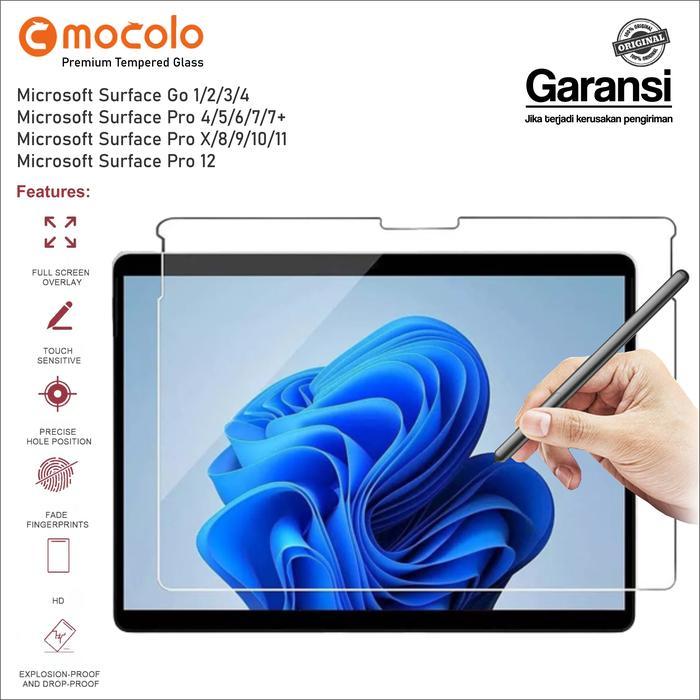 Tempered Glass for Microsoft Surface Pro 12 11 10 9 8 7 6 5 4 Pro X Surface Go 4 3 2 1 Surface 3