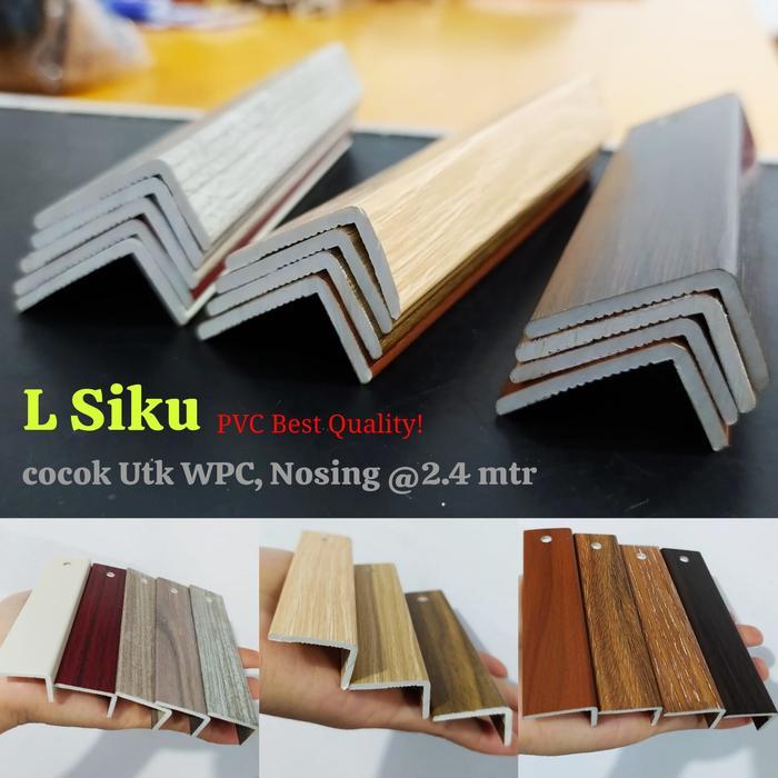 Sale L Siku Step Nosing L Wpc L Pvc Siku Tangga Siku Wpc