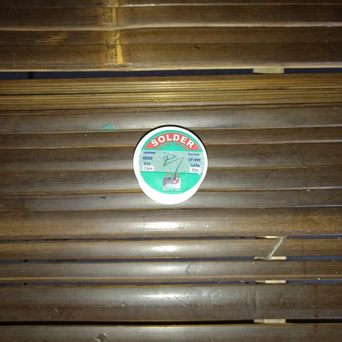 Timah Solder 10 Meter 1 Rol Kecil Bagus Cepat Lumer Berkualitas