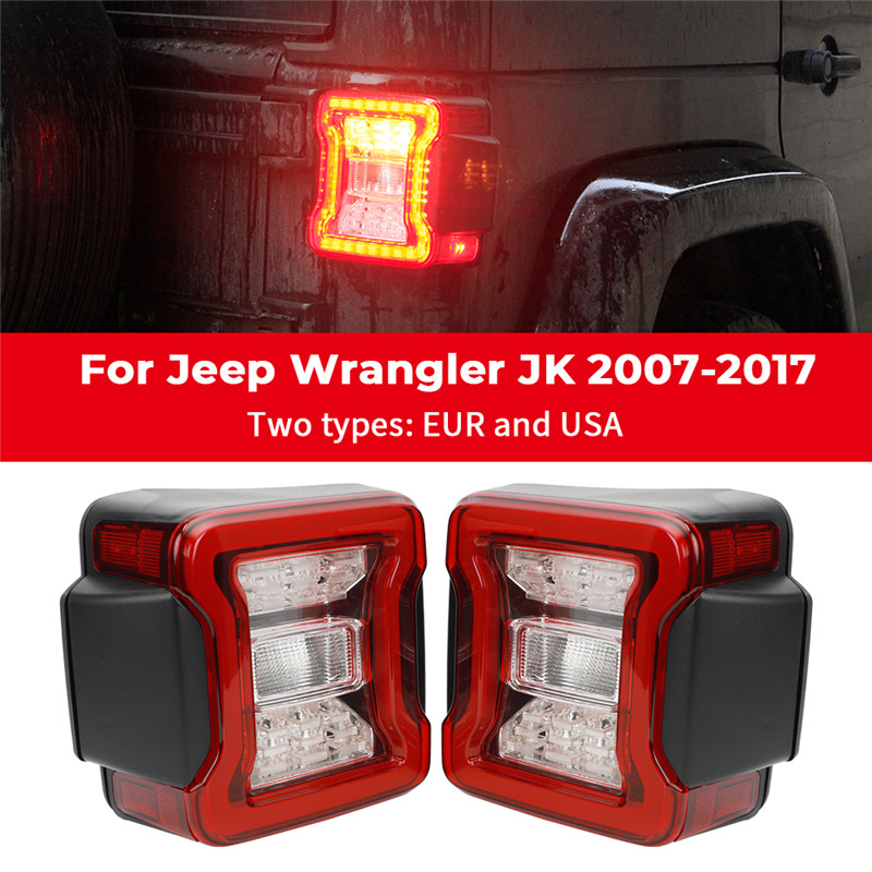 . For Jk Wrangler Led Taillight Tail Lamp For Jeep Wrangler Jk 2007 - -