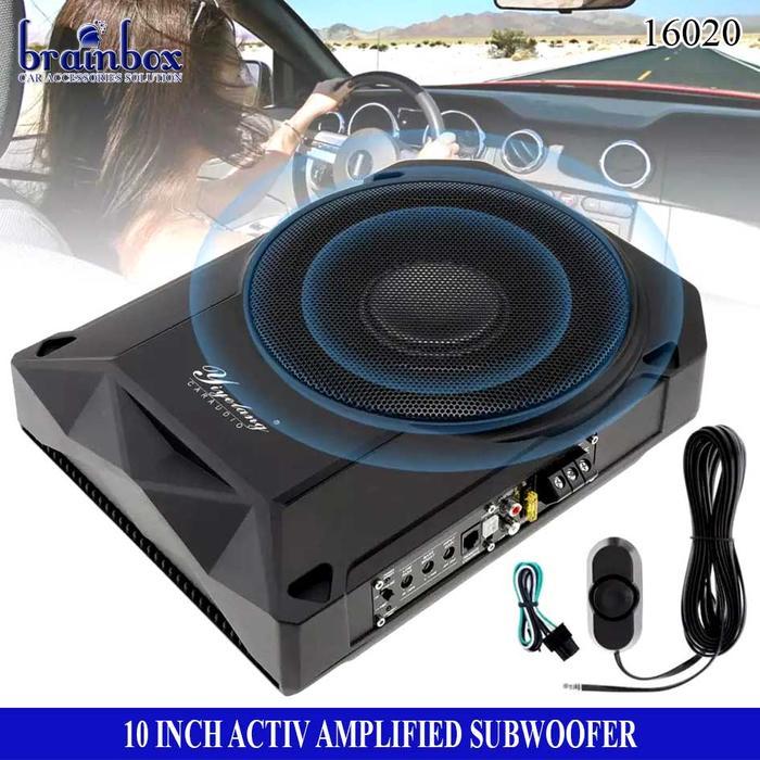 HIGH QUALITY Subwoofer Aktif Kolong 10 Inch Subkolong Basstube Bastube