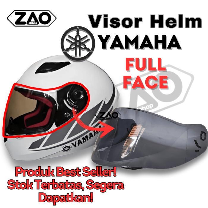 Kaca Helm Flat visor YAMAHA Full Face