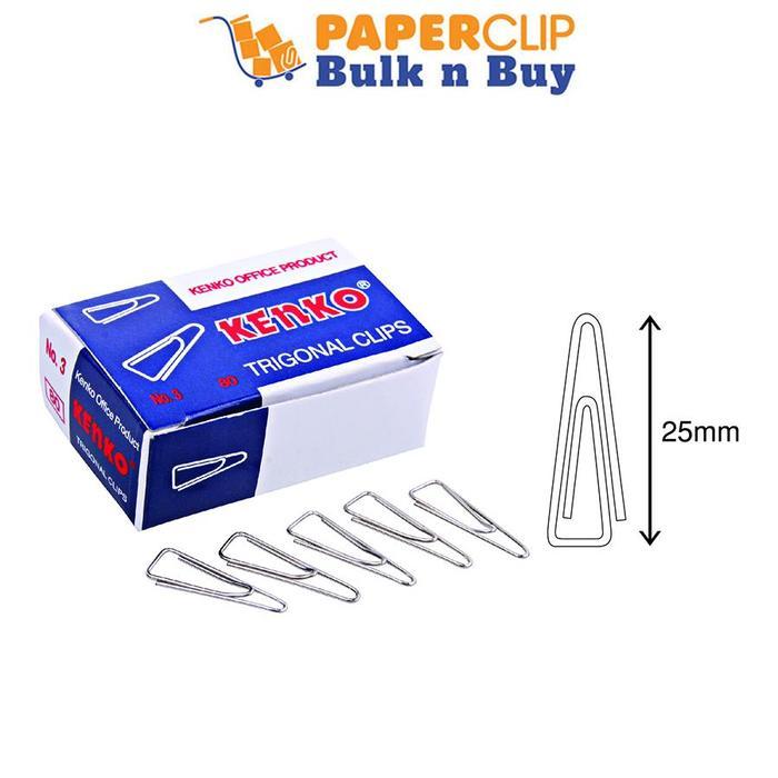 CLIP PAPER KENKO NO.3 TRIGONAL