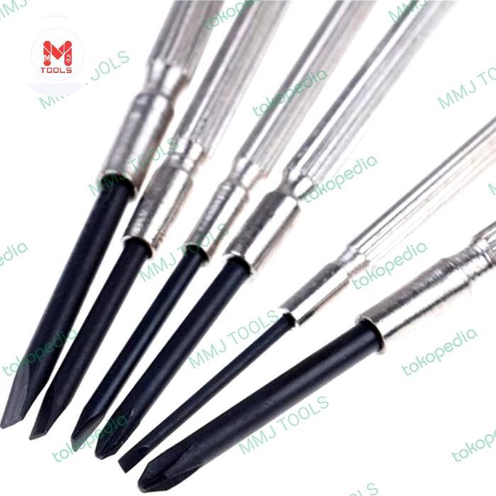 OBENG JAM SET KENMASTER 6 PCS - OBENG MINI SERBAGUNA - OBENG KACAMATA