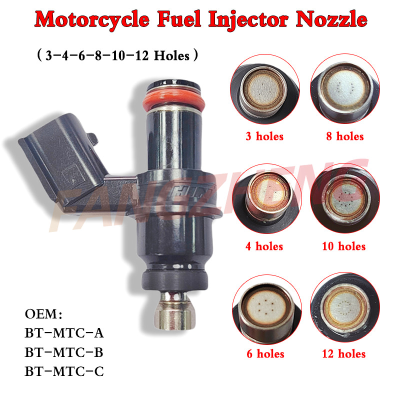 BARU BT-MTC-B Motorcycle Fuel Injector Nozzle BT-MTC-A / BT-MTC-C For Honda Keihin KYY Moto Accessor