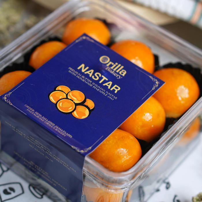 Nastar Glowing Premium Jumbo Orilla Bakery Full Wisman Telur Omega