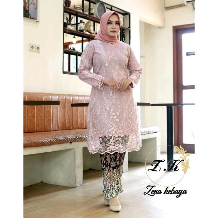 Setelan Dan Atasan Kebaya Wanita Kebaya Tunik Tulle Kebaya Pesta Rok Prisket Batik Katun Baju Kebaya