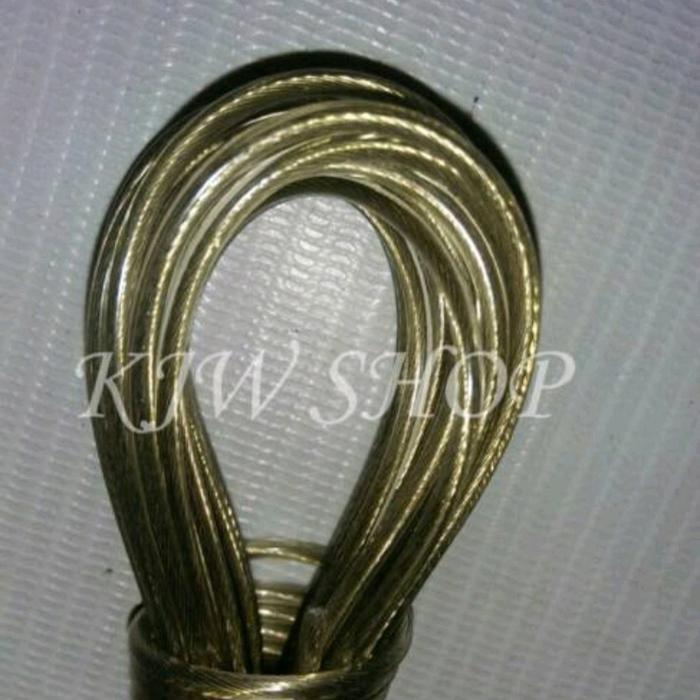 ID TALI JEMURAN KAWAT JEMURAN PANJANG 10METER KAWAT LAPISAN PLASTIK 10 METER TALI JEMURAN 10 METER