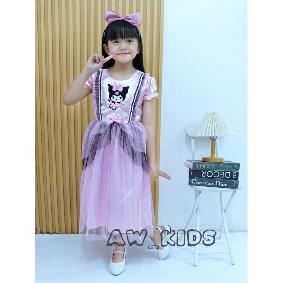 DISKON Dress anak, Gaun Pesta anak perempuan Usia 3 Sampai 9 Tahun Fashion Kids Baju DISKON