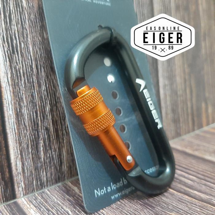 Carabiner Eiger 8 MM D Carab WScrew Lock Art. 2183