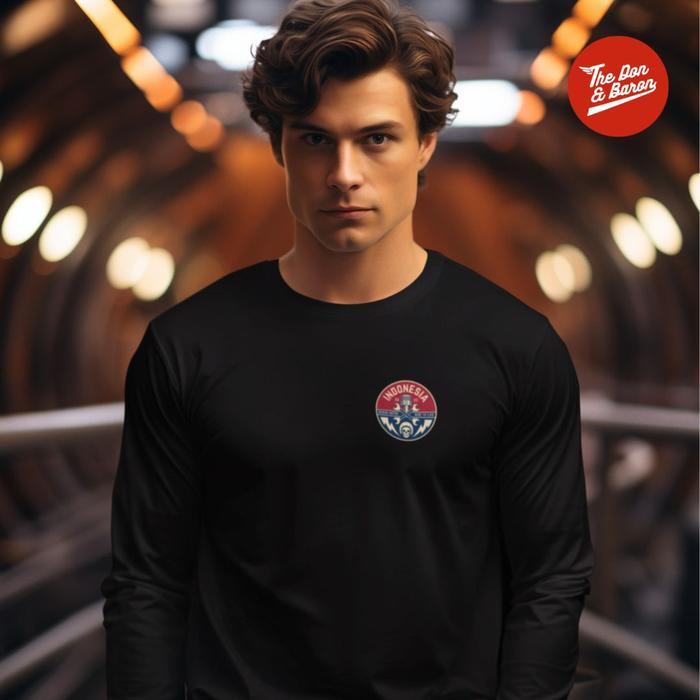 KAOS LENGAN PANJANG INDONESIA VINTAGE MOTOR BIKER BROTHERHOOD VOL.6