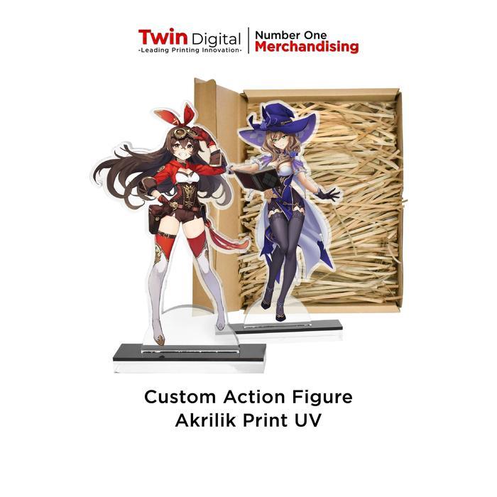 Standing Character Acrylic Custom Display Pajangan - Standing Akrilik