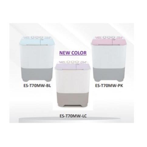 MESIN CUCI SHARP ES T70MW 2 TABUNG 70MW