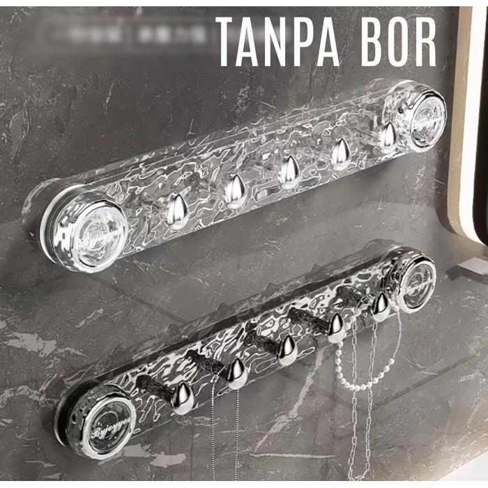 Kastok baju gantungan baju / hanger gantungan toilet serbaguna / gantungan handuk kamar mandi tempel