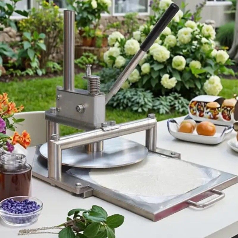 Hand Press Pizza Dough Pressing Machine Tortilla Press Machine Pancake Pressing Machine