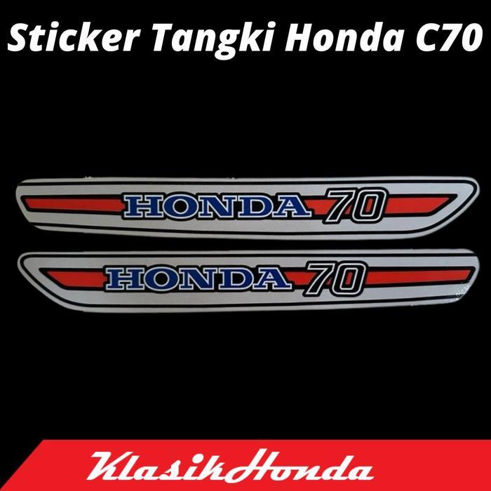 Sticker Tangki Honda C70