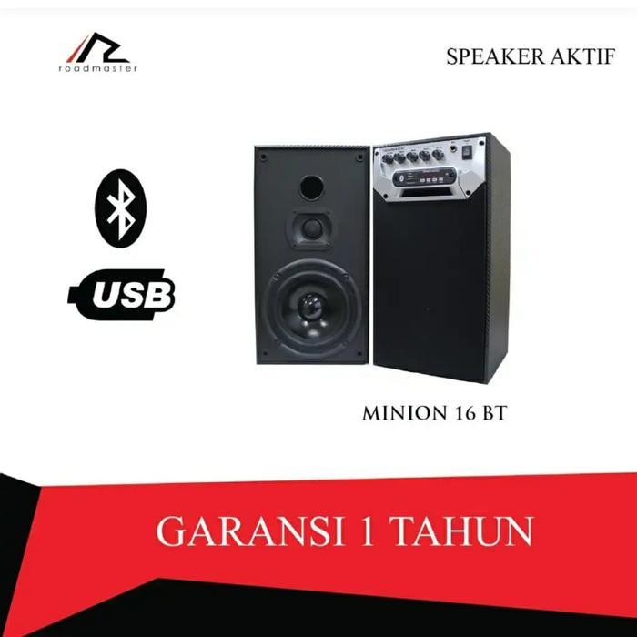 SPEAKER AKTIF 6INCH USB RADIO BLUETOOTH ROADMASTER MINION 16 BT