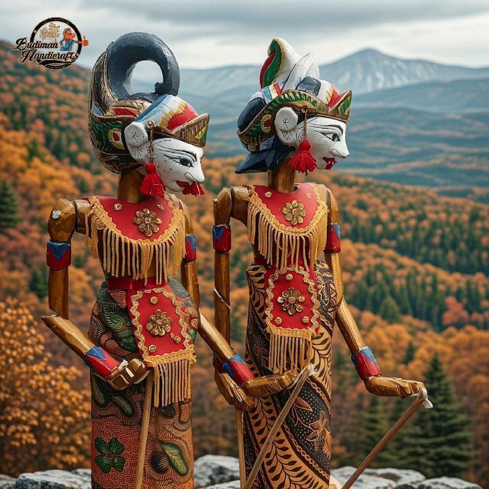 Terlaris Wayang Golek Arjuna & Srikandi (Dijual Satuan) Best Quality