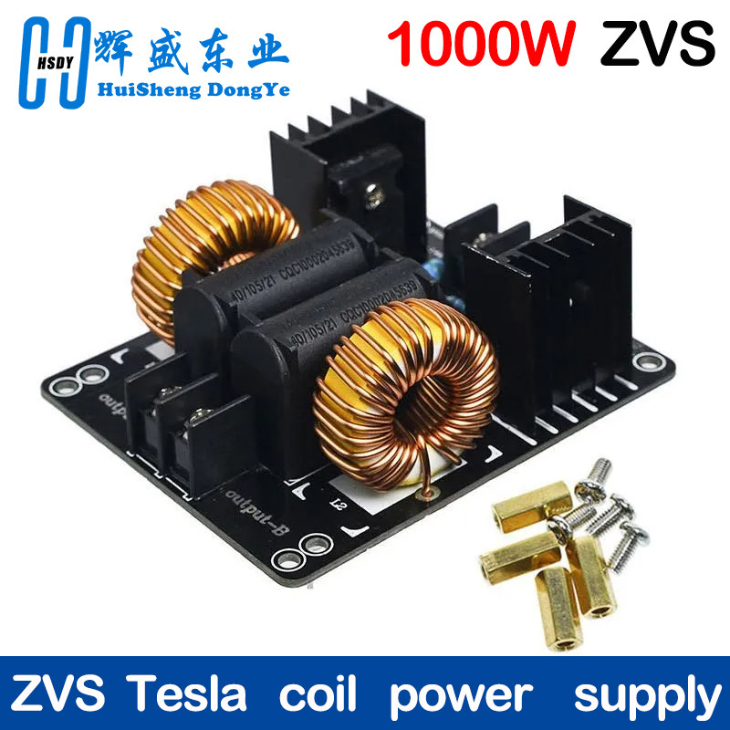 New 1000W 20A ZVS Low Voltage Board Heating Module Induction Board Heating Module Flyback Driver Hea