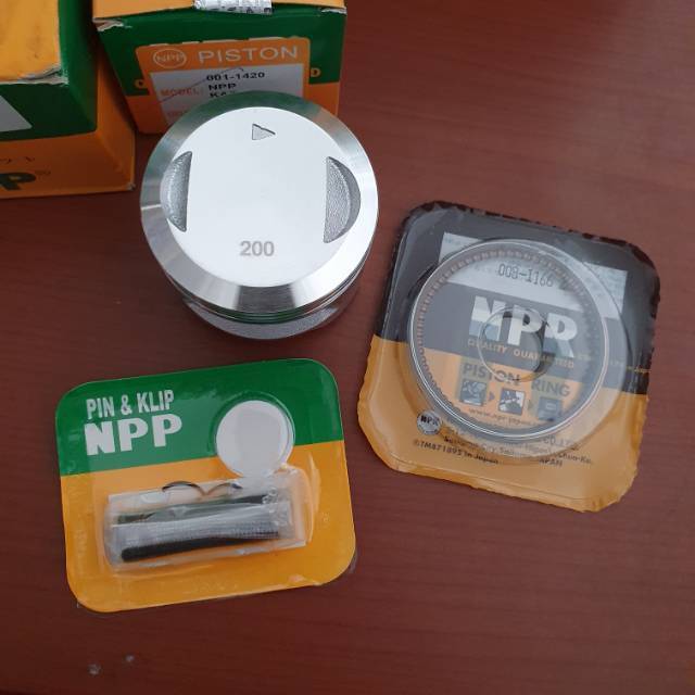 PISTON KIT KAZE R KAZE OLD OVERSIZE 2.00 OS 200 NPP