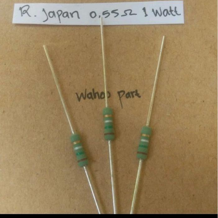 "New" Resistor 0,15 ohm Japan 1 watt 5% harga (10 pcs )