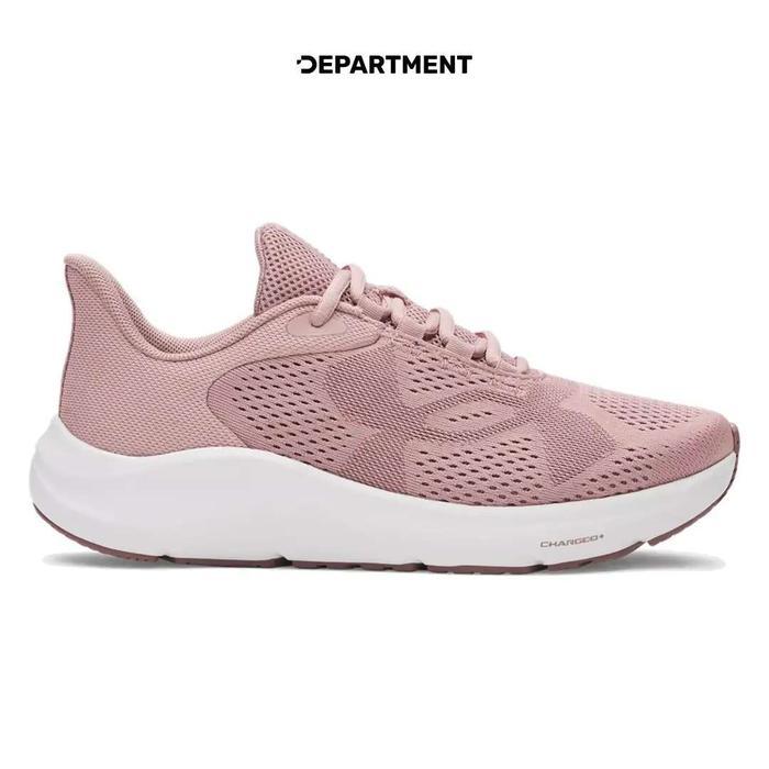 Sepatu Lari Wanita UNDER ARMOUR CHARGED PURSUIT 4 "BIG LOGO" 6000598673 ORIGINAL
