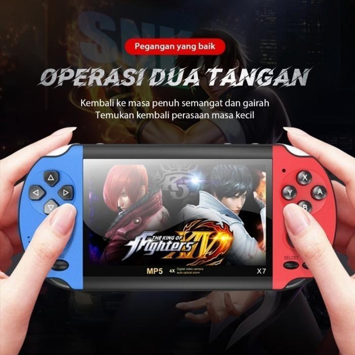 Premium Game Box X7 Enhanced Edition Gameboy Psp X7 Handheld Console 5.000+ Games 4.3Inch Mp5 Music