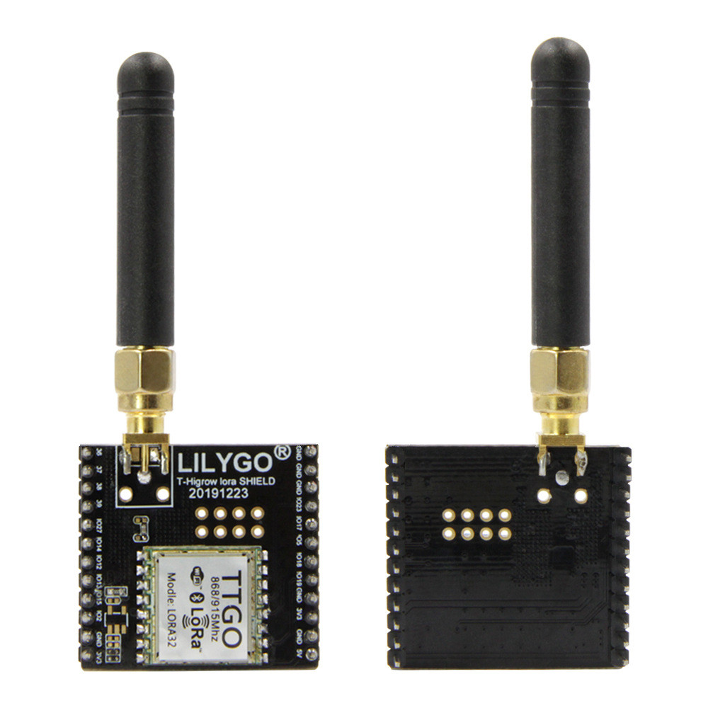 Baru LILYGO TTGO T-Higrow LoRa Shield 868 915MHz Function Expansion Board