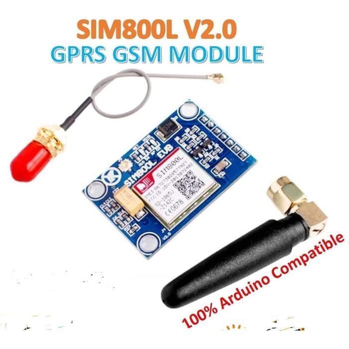 Module New Gsm sim800l v2 GSM micro sim card quad band Arduino 5V