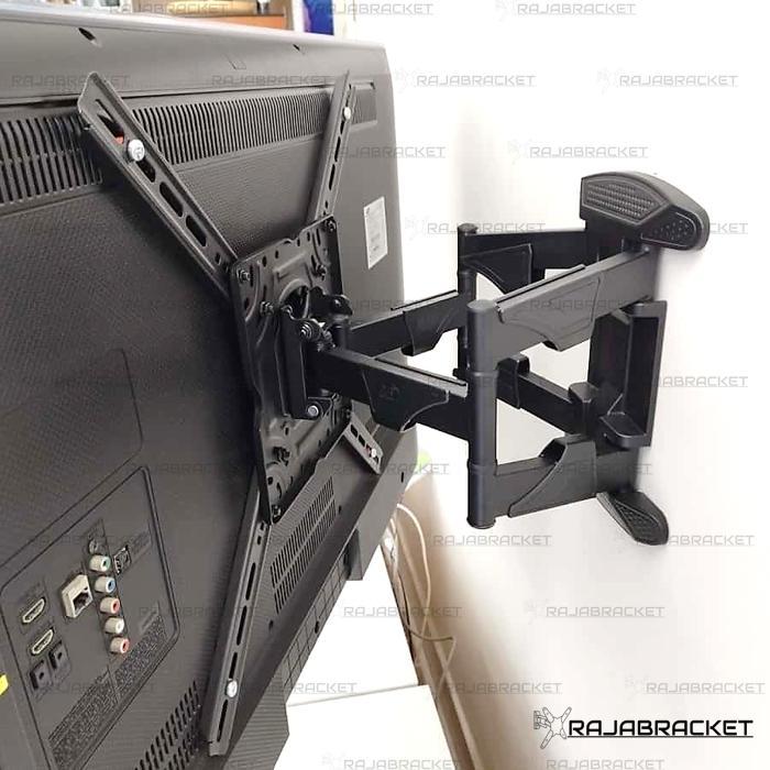 DISKON BRAKET BRACKET TV 32 40 42 43 50 55 60 65 70 75 INCH FULL MOTIONS UNIVERSAL TV LCD LED