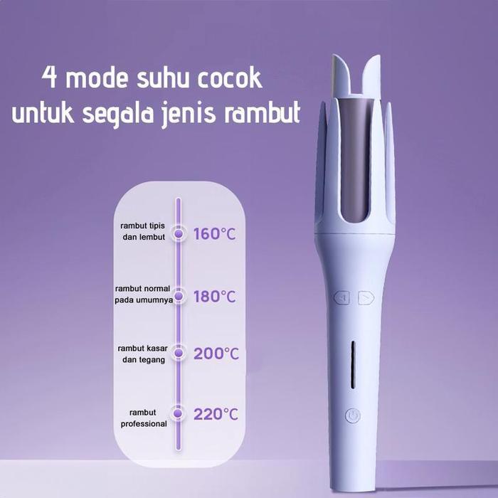 [Goto Beauty Stlye] Catokan Keriting Keramik Otomatis Catokan Rambut Curly Libra Hair Styler 32Mm