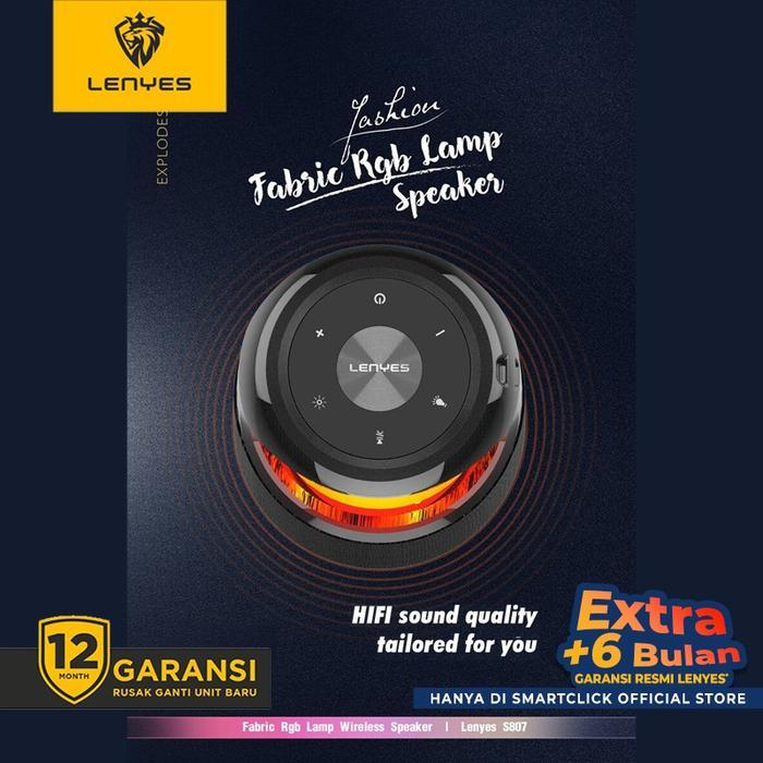 LENYES S807 Speaker Bluetooth Portable Waterproof IPX6 RGB LED