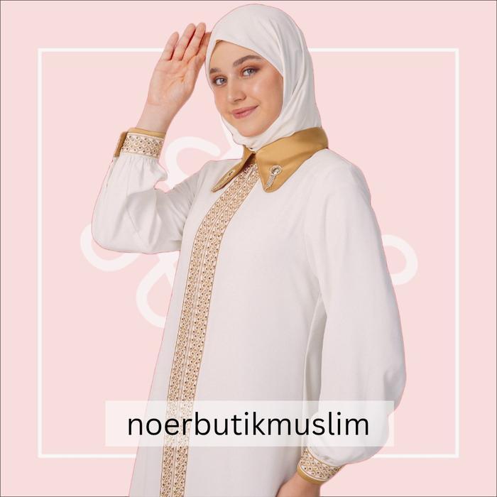 Hikmat Fashion Original A6613 Abaya Hikmat Noerbutikmuslim Abaya