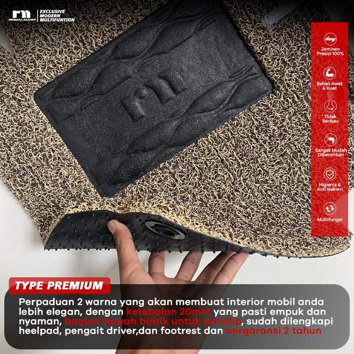 KARPET MIE PREMIUM HYUNDAI STARGAZER FULLSET EXTRA BAGASI