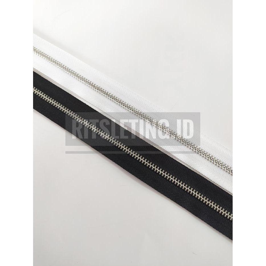 YKK 03 MA CH - Ritsleting Meteran Besi Alumunium No. 3