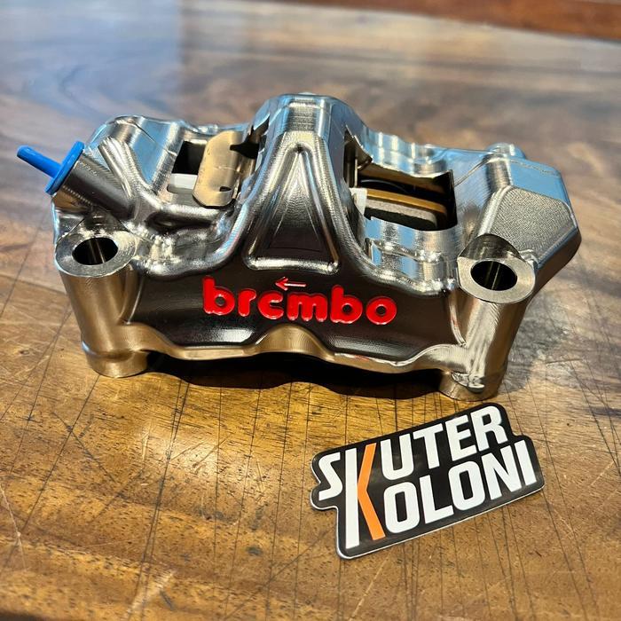 BREMBO GP4RX Nickel Chrome 100 monoblock caliper original