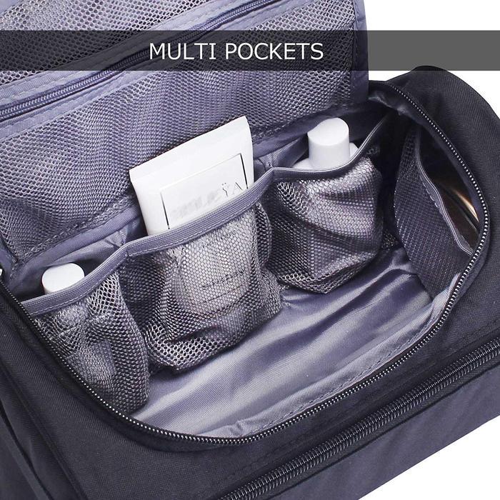 Tas Peralatan Mandi Pria Dengan Gantungan - Tas Mandi Pria - Tas Travel Pria - Organizer Peralatan