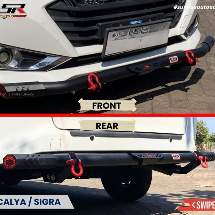 BUMPER RHINO MIGHTY TOYOTA CALYA / DAIHATSU SIGRA 2023-2024 SUPER QUALITY