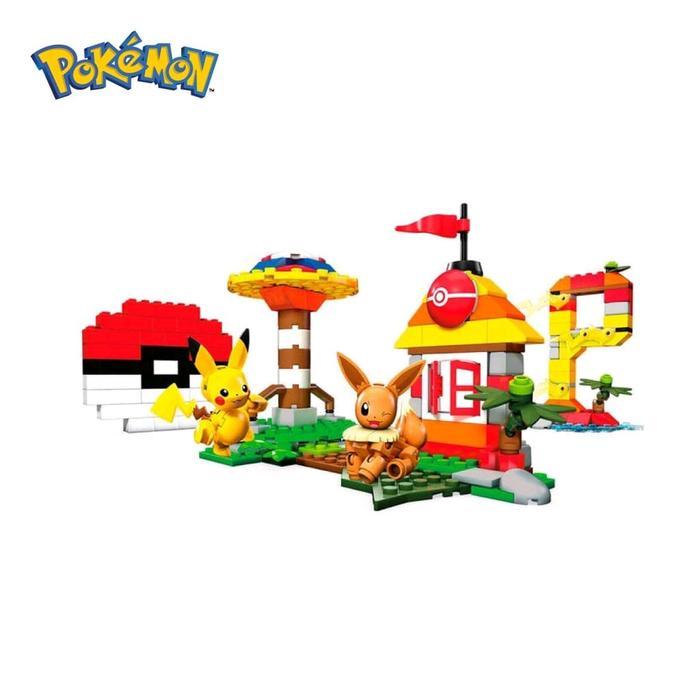 Mega construx Pokemon pikachu lego building box Original