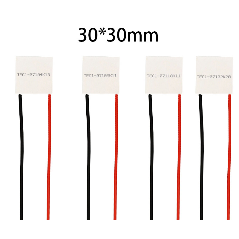 30*30mm DC8V TEC1-07102/07103/07104/07106/07108/07110 Peltier Element Heatsink Cooling Chip