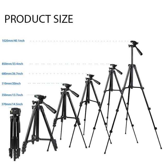 [PAKET] TRIPOD 1 METER 3120 + REMOTE BLUETOOTH FREE BATERAI + HOLDER HP / TRIPOD BLUETOOTH KAMERA