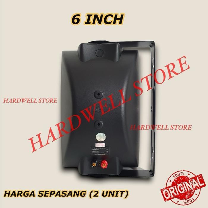 Speaker Pasif / Speaker Passive 6 Inch Hardwell Legenvoice 601 Original Sepasang