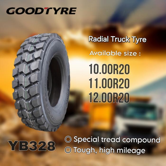 Ban Dump Truk 10.00R20 10.00 R20 10 00-20 18PR Radial