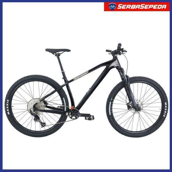 Patrol C093 Sepeda Gunung MTB 29 Inci Frame Carbon Shimano Deore Dropper Seatpost - PEARL BLACK, M