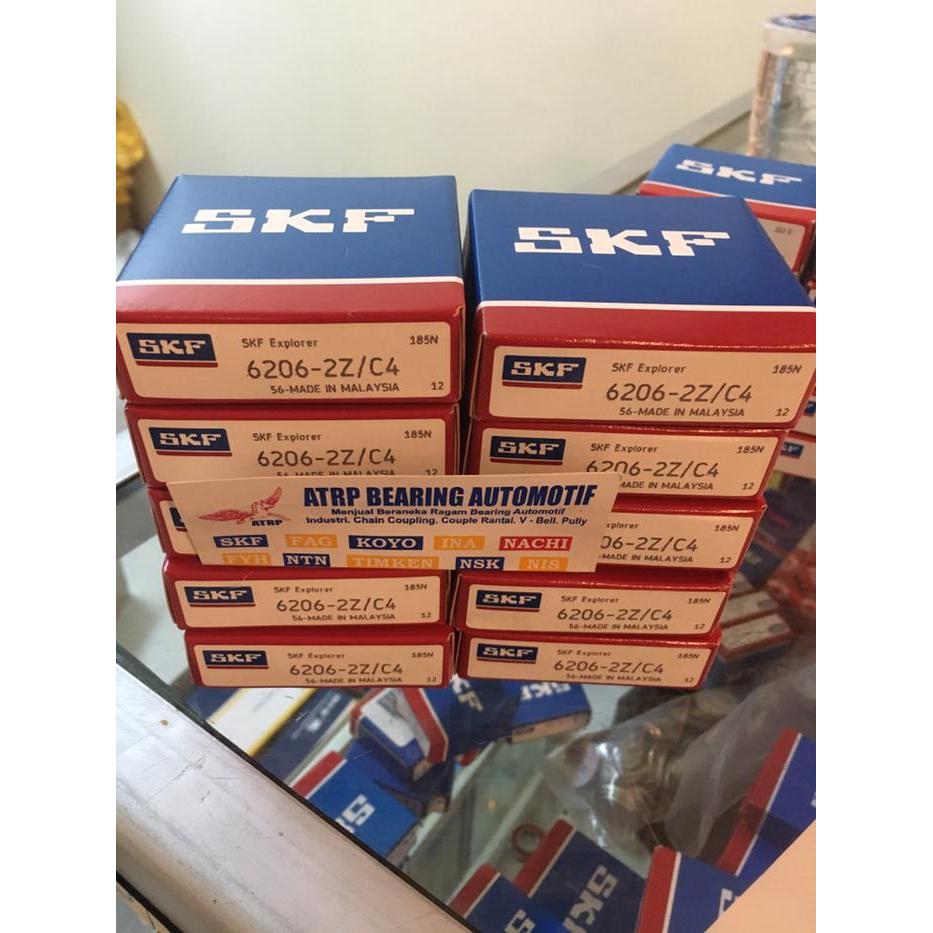BALL BEARING 6206 2Z/C4 SKF