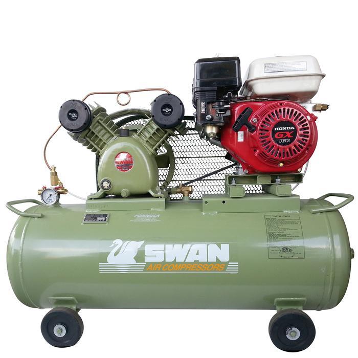 Kompresor Angin Unloading 1/4hp SWAN SU114 / Compressor SU 114 SWAN - UNIT + Engine GX160