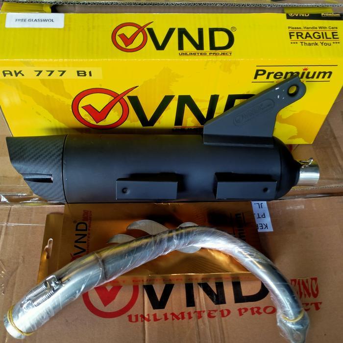 Knalpot Tsukigi Vnd Premium Honda Beat Karbu Free Glasswol Non Embos