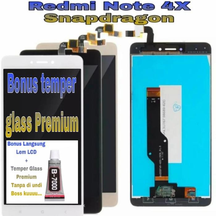 LCD Xiomi Redmi Note 4x (Snapdragon)ORI Black/White/Gold+ts Fullset *